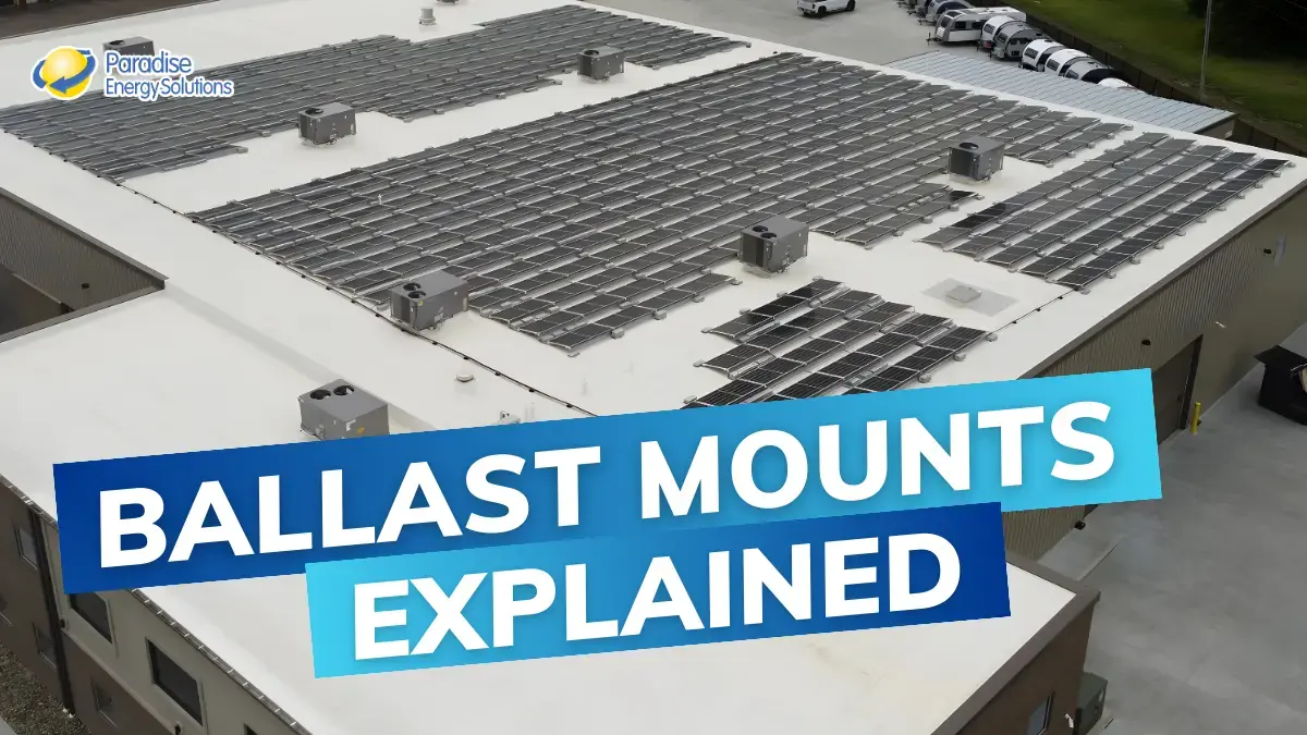 How Ballast Mounted Solar Panel Systems Work Copy