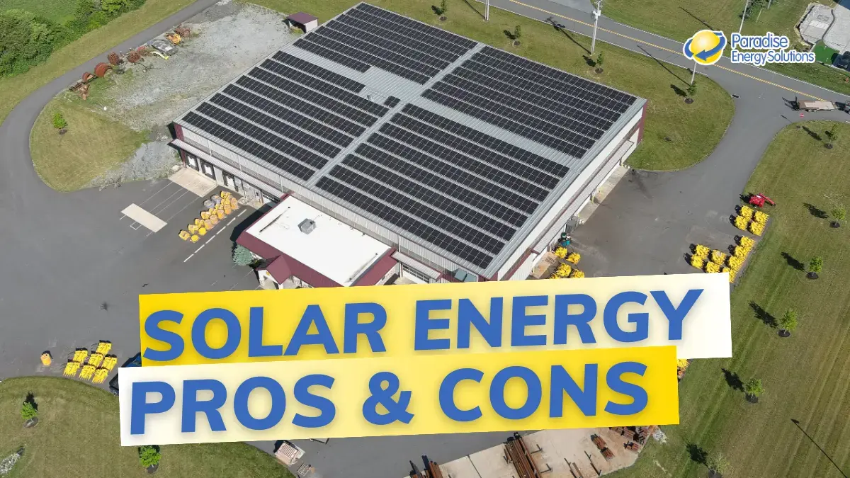 Pros And Cons Of Solar Energy