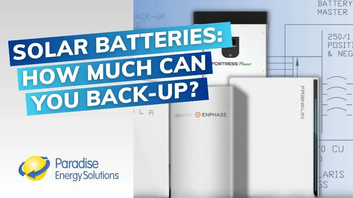 Solar Batteries Backup Copy