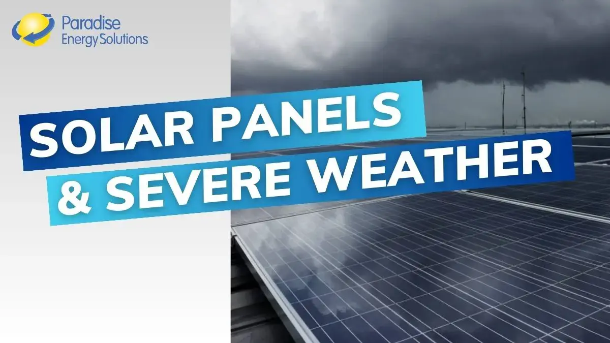 Solar Panels Severe Weather