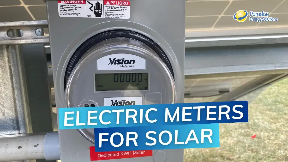 Understanding Electric Meters For Solar Panels Copy