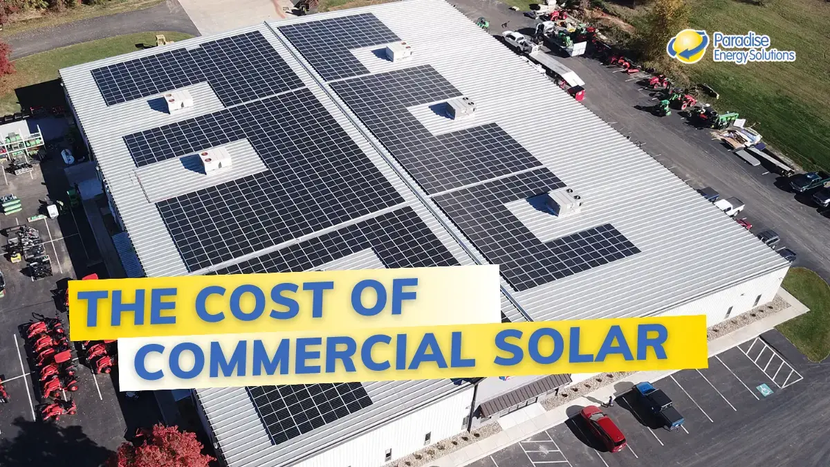 The Cost Of Commercial Solar Panels Copy